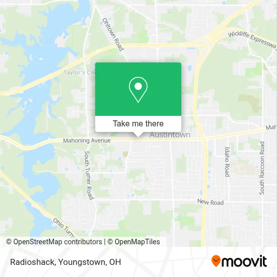 Radioshack map