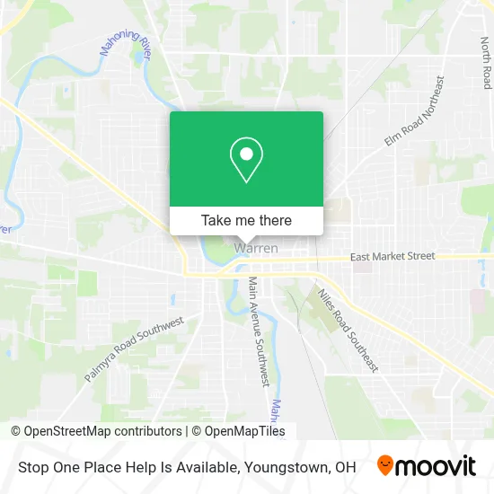 Stop One Place Help Is Available map
