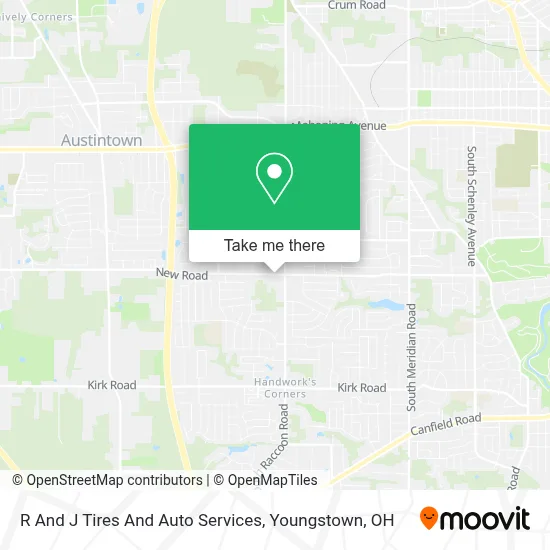 R And J Tires And Auto Services map