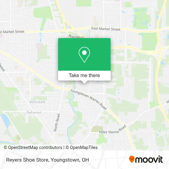 Reyers Shoe Store map
