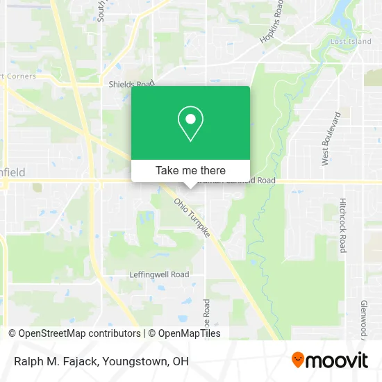 Ralph M. Fajack map