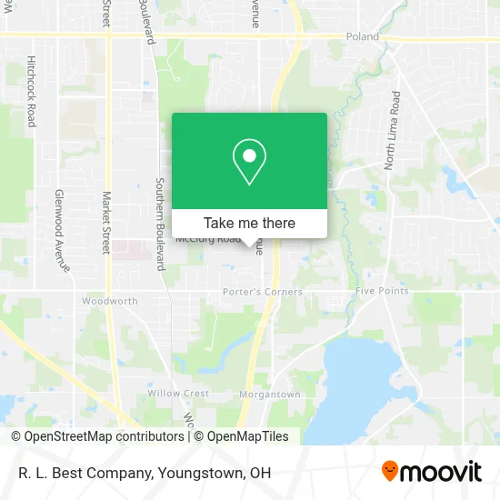 R. L. Best Company map