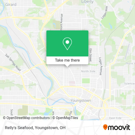 Relly's Seafood map