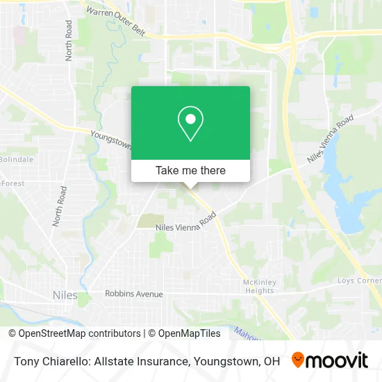 Tony Chiarello: Allstate Insurance map