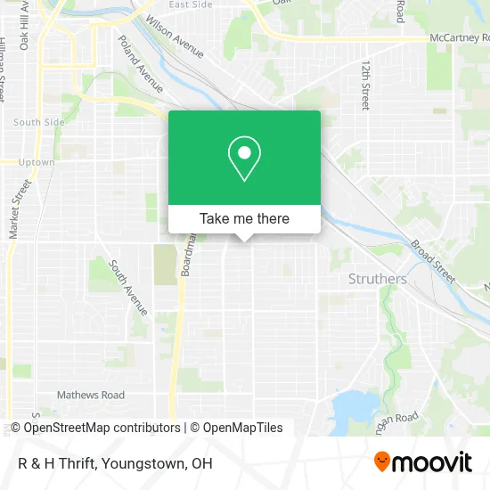 R & H Thrift map