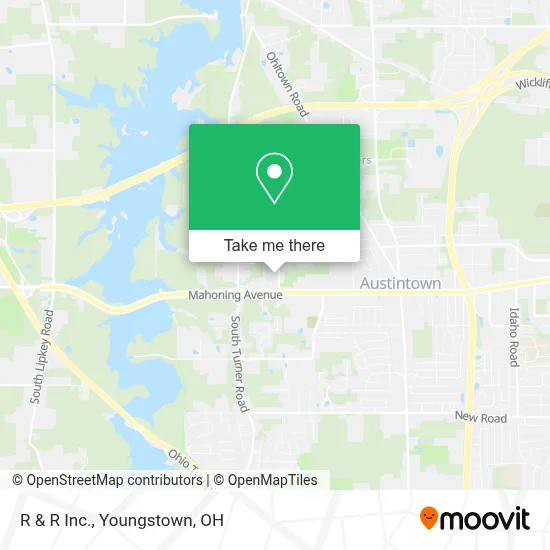 R & R Inc. map