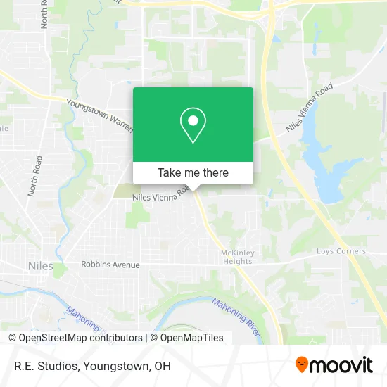 R.E. Studios map