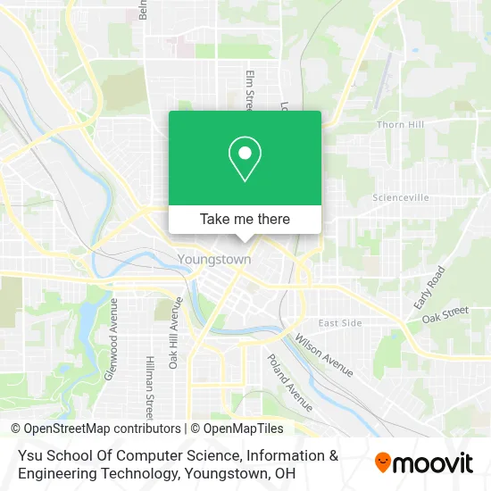 Ysu School Of Computer Science, Information & Engineering Technology map