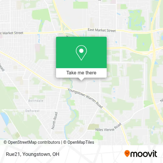 Rue21 map