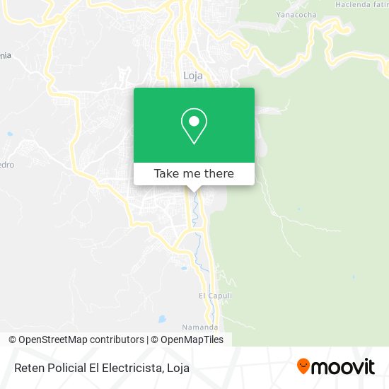 Mapa de Reten Policial El Electricista