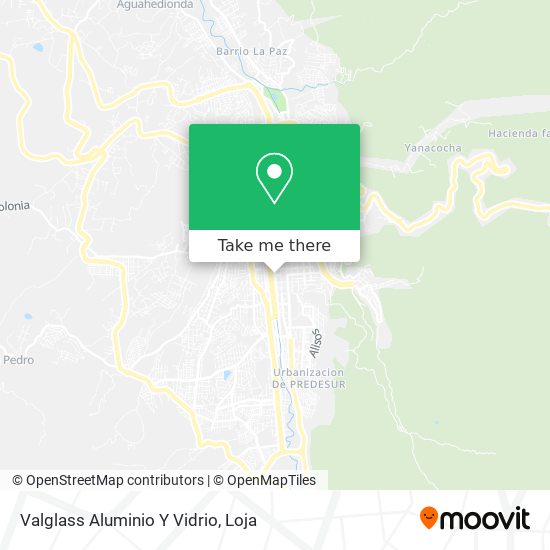 Valglass Aluminio Y Vidrio map