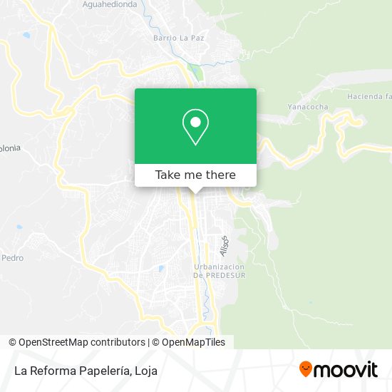 Mapa de La Reforma Papelería