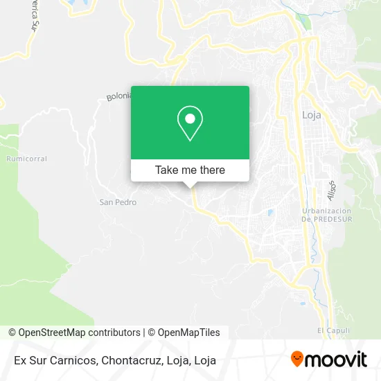 Ex Sur Carnicos, Chontacruz, Loja map