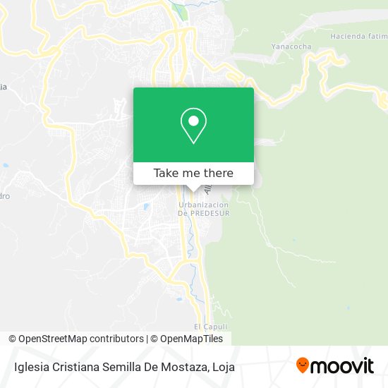 Iglesia Cristiana Semilla De Mostaza map