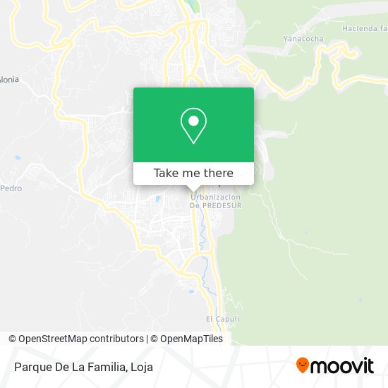 Parque De La Familia map