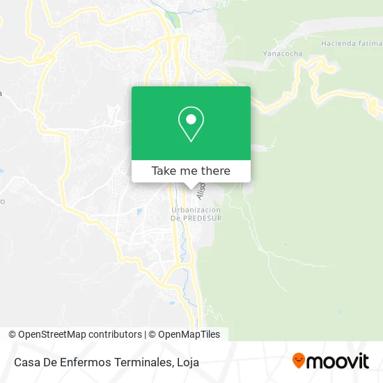 Casa De Enfermos Terminales map