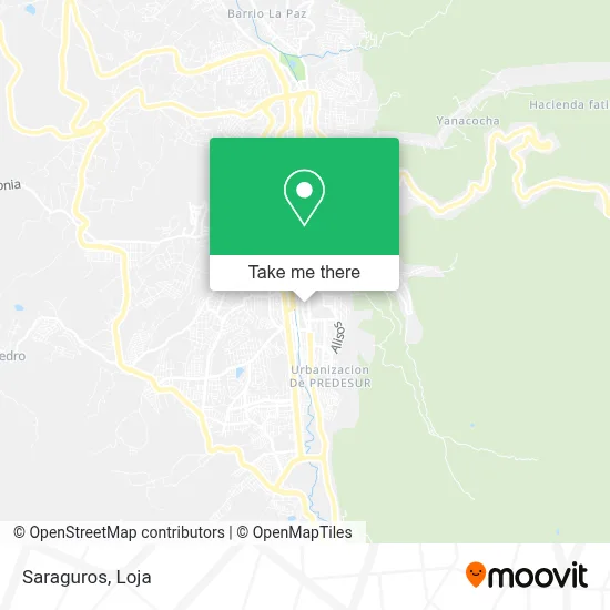 Saraguros map