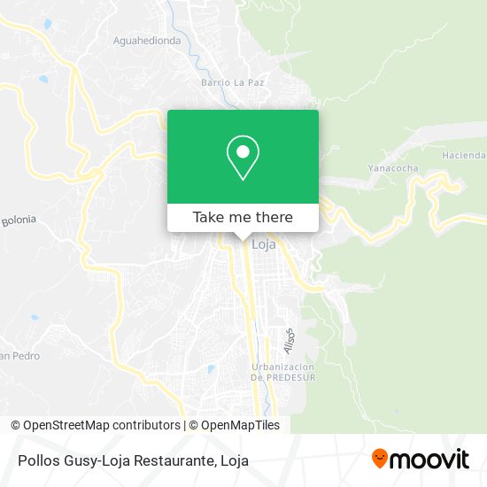 Pollos Gusy-Loja Restaurante map