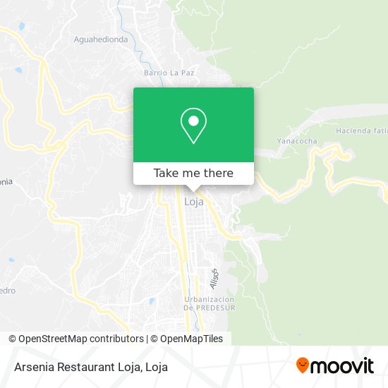 Mapa de Arsenia Restaurant Loja