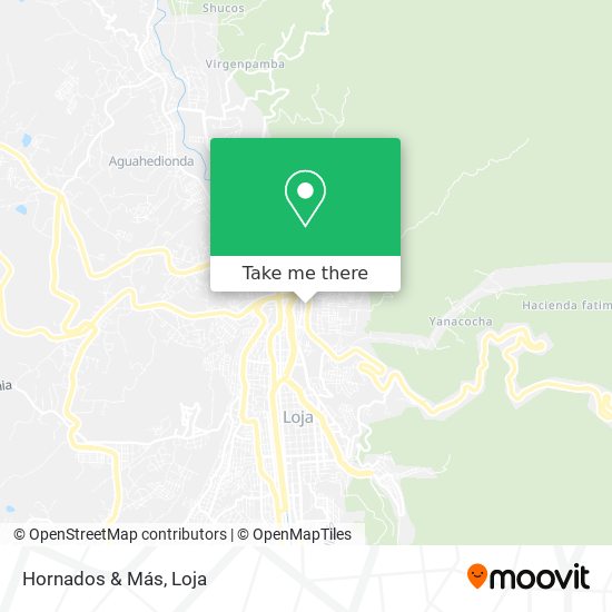 Mapa de Hornados & Más