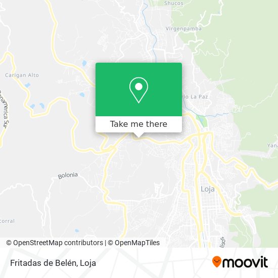 Mapa de Fritadas de Belén