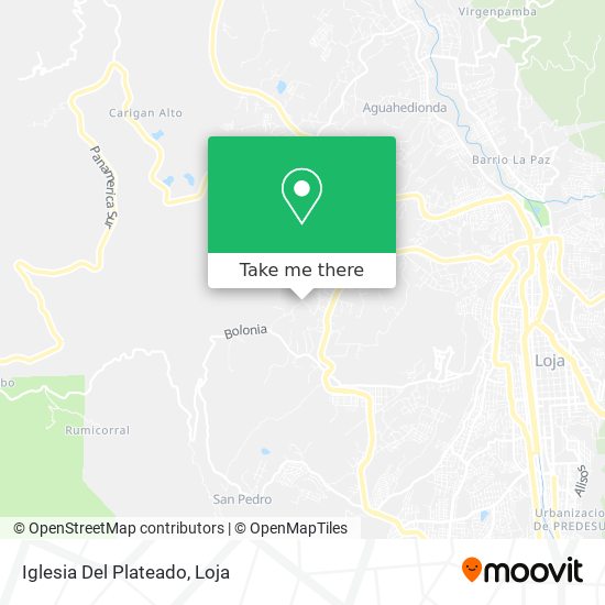 Mapa de Iglesia Del Plateado