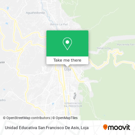 Unidad Educativa San Francisco De Asís map