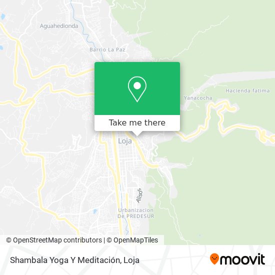 Shambala Yoga Y Meditación map