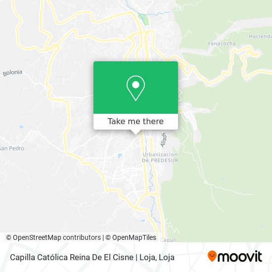 Capilla Católica Reina De El Cisne | Loja map