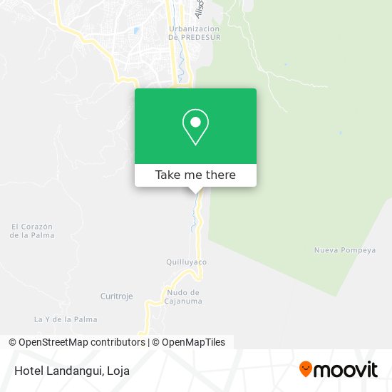 Hotel Landangui map