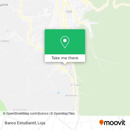 Mapa de Banco Estudiantil