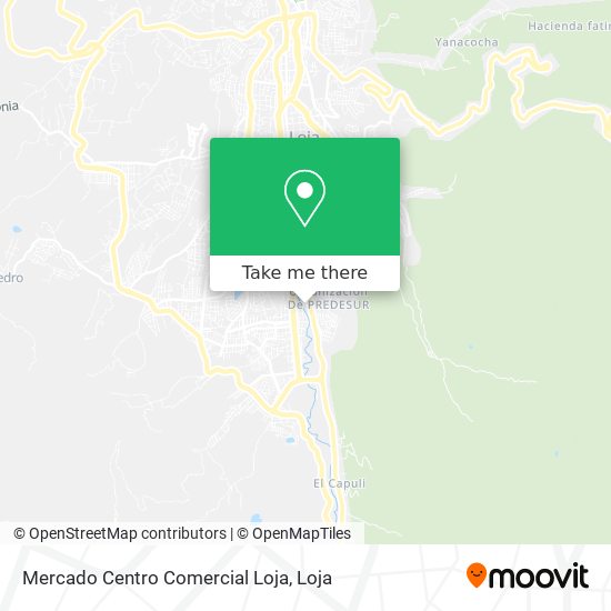 Mercado Centro Comercial Loja map
