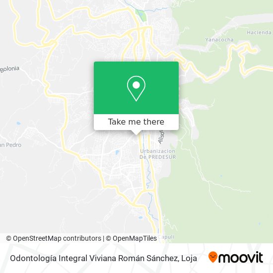 Mapa de Odontología Integral Viviana Román Sánchez