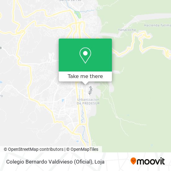 Colegio Bernardo Valdivieso (Oficial) map