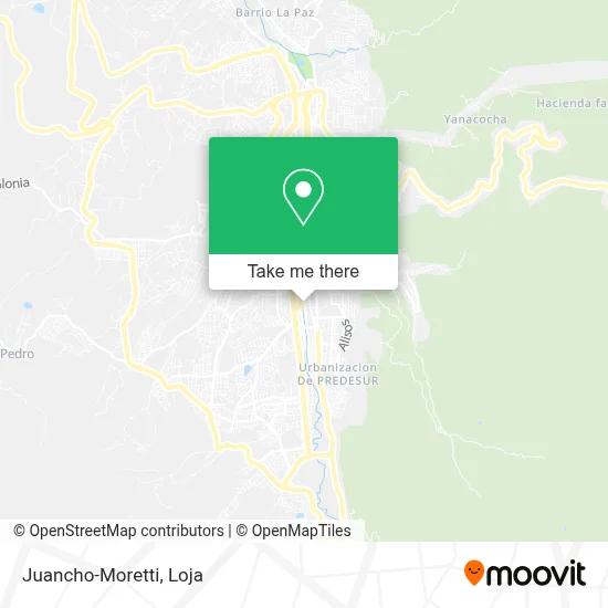 Juancho-Moretti map