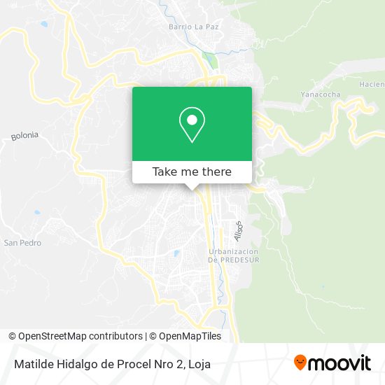 Matilde Hidalgo de Procel Nro 2 map