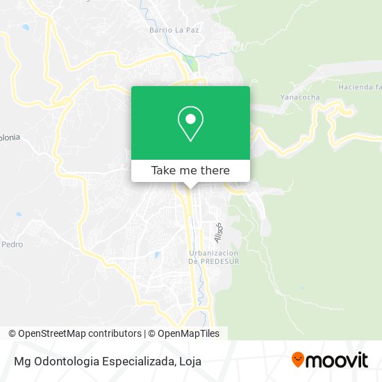 Mg Odontologia Especializada map