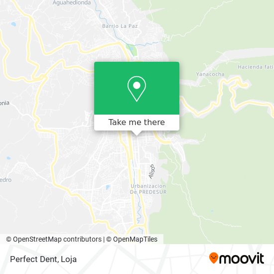 Mapa de Perfect Dent