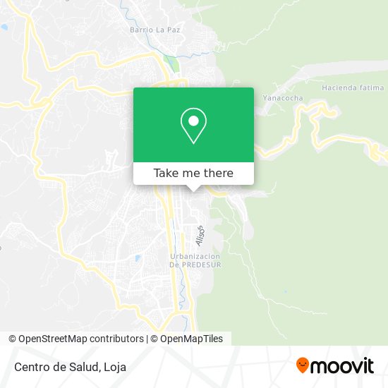 Mapa de Centro de Salud