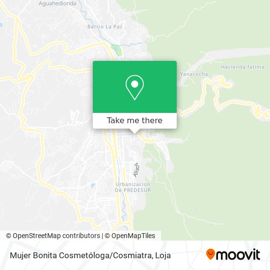 Mujer Bonita Cosmetóloga / Cosmiatra map