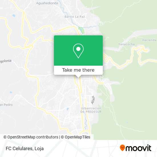 Mapa de FC Celulares