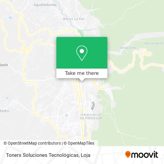 Toners Soluciones Tecnológicas map