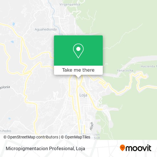 Micropigmentacion Profesional map