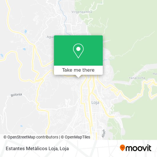 Estantes Metàlicos Loja map
