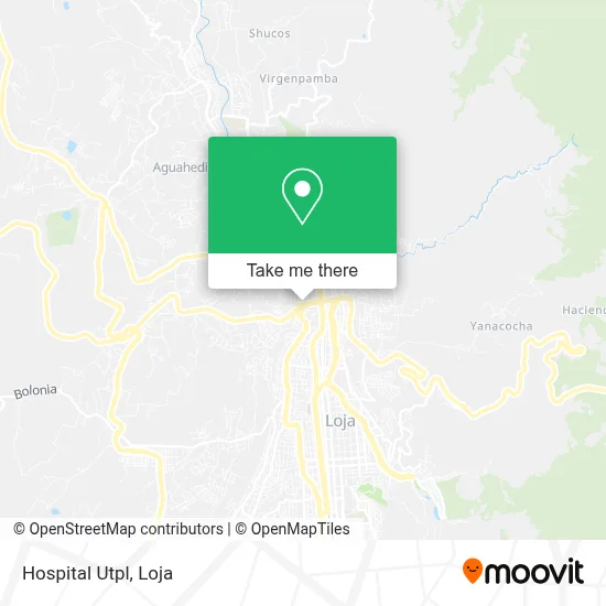 Hospital Utpl map