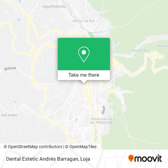 Dental Estetic Andrés Barragan map