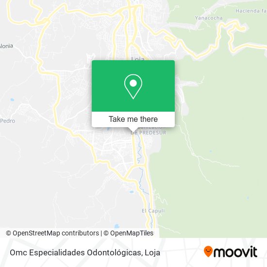Omc Especialidades Odontológicas map