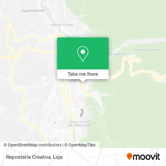 Repostería Creativa map