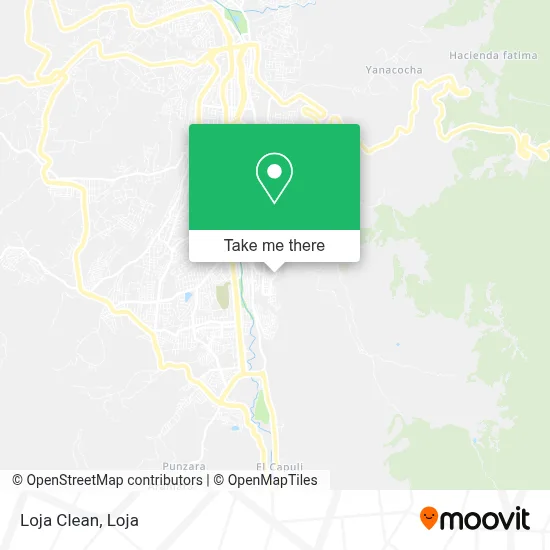 Loja Clean map