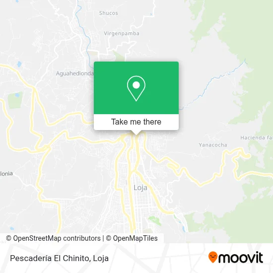 Pescadería El Chinito map